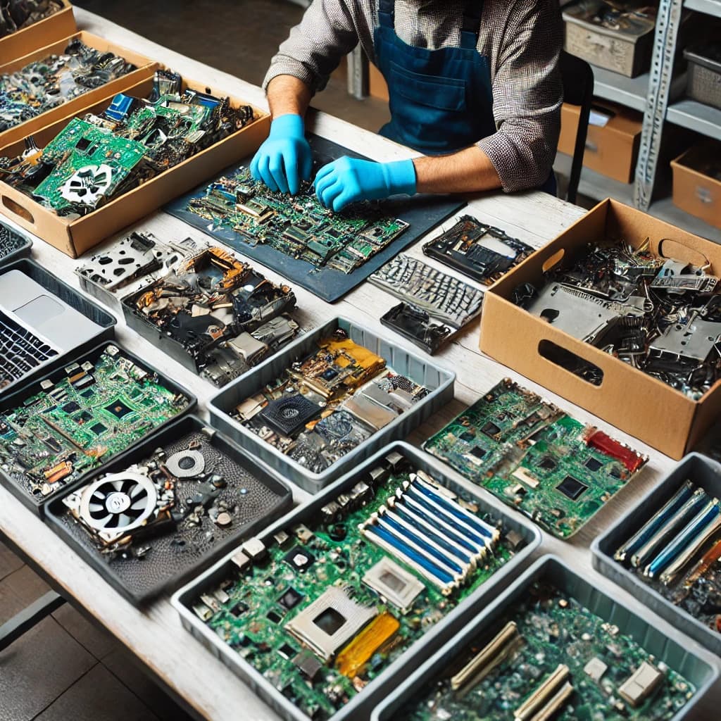 the UK secure IT equipment recycling services
